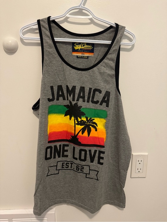 Classic Other - Classic Surf Classic Navy and Yellow Label Grey Tee